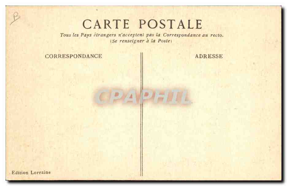 CPA Militaria 24 Aout  — Rückseite