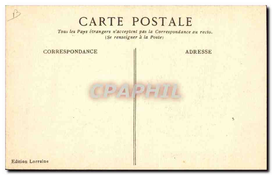 CPA Militaria 8 Septembre  — Rückseite