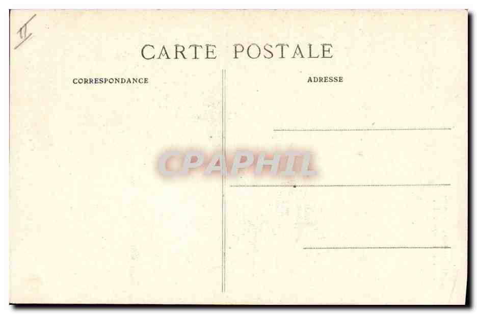CPA Militaria Avion francais contre zeppelin  — Rückseite
