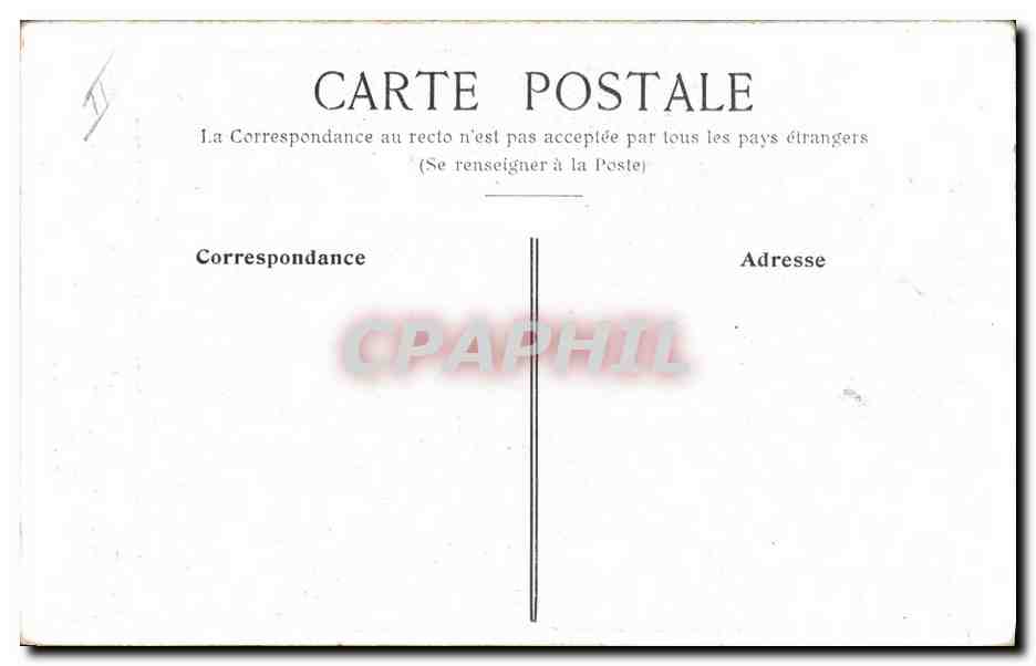 CPA Militaria Guillaume II inconnu  — Rückseite