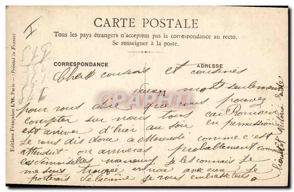 CPA Militaria Chien Ils ne l'auront pas !  — Rückseite