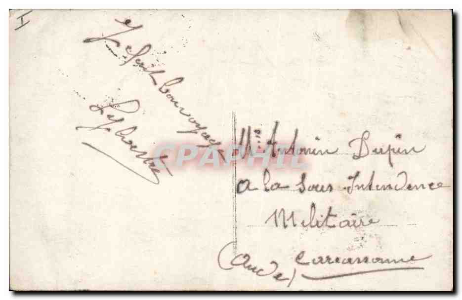 CPA Militaria Enfants Alsace  — Rückseite