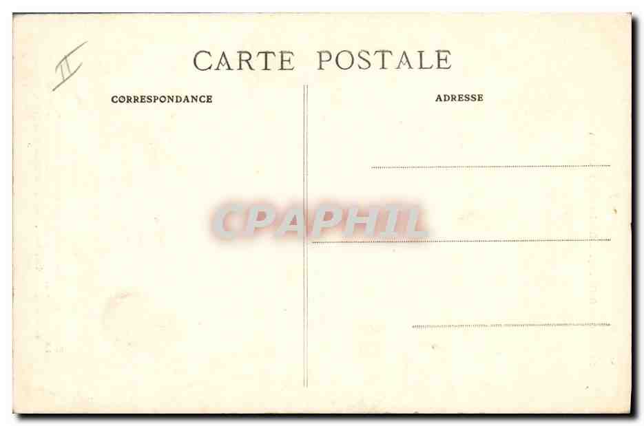 CPA Militaria Modestie allemande Napoleon  — Rückseite