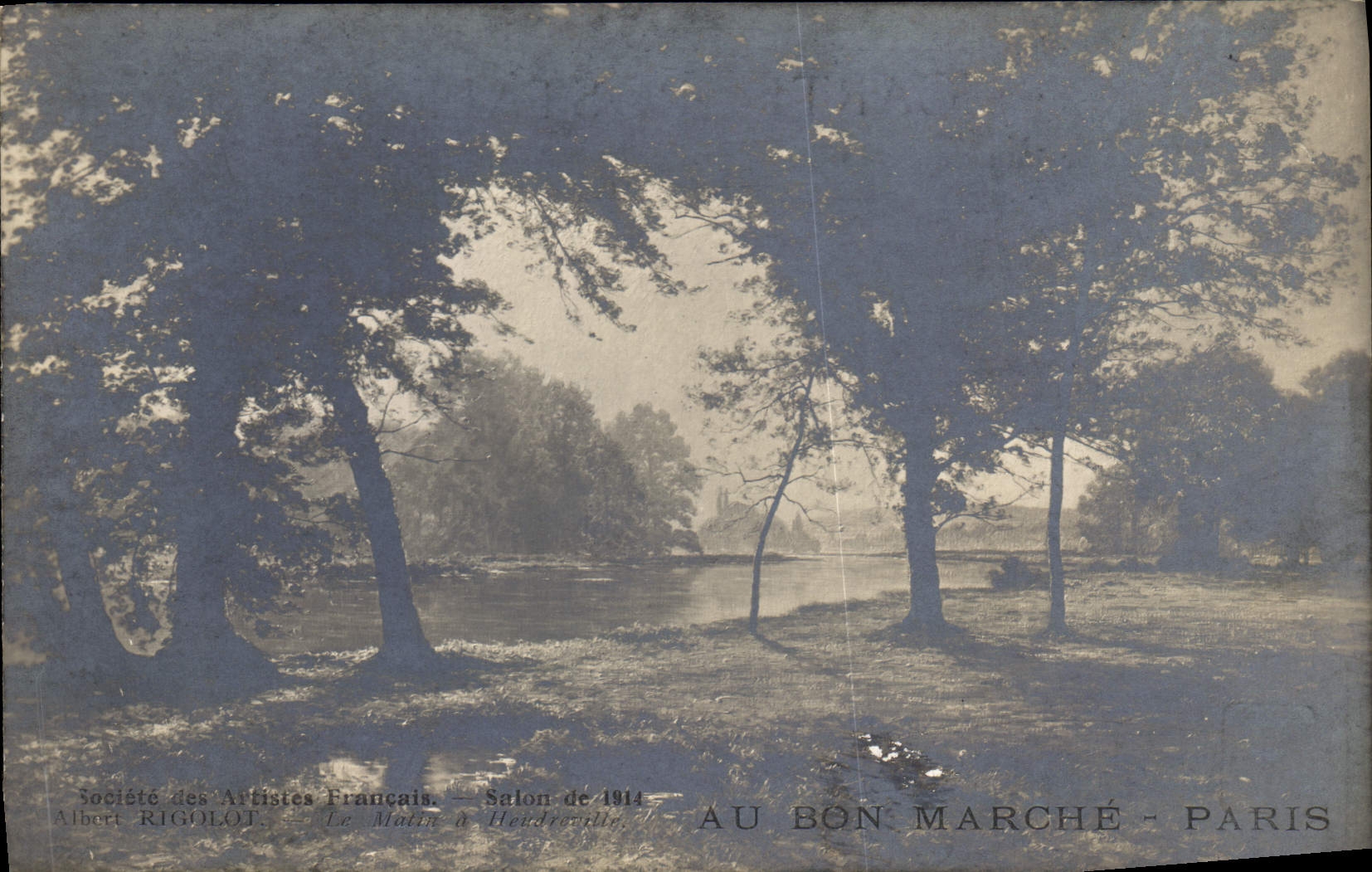CPA Salon 1914 Andre Rigolot Le matin a Hendreville 