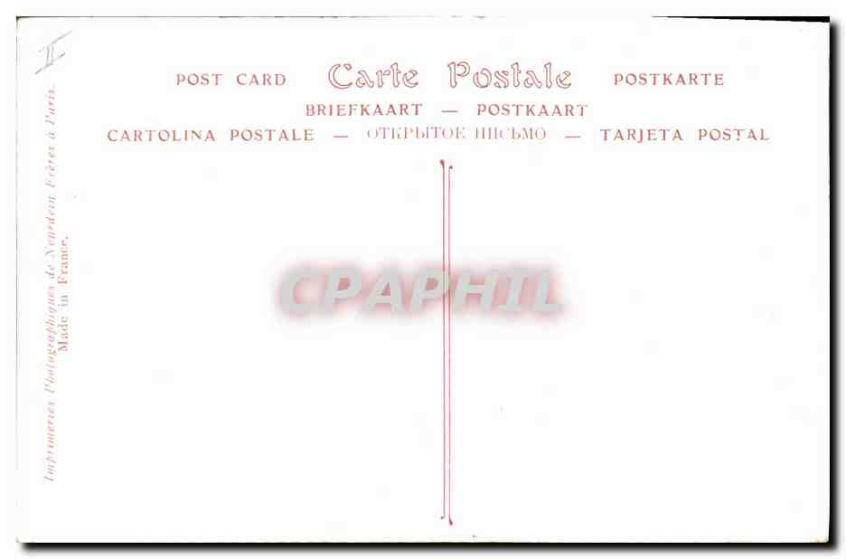 CPA Erotique Chantron Le liseron  — Rückseite