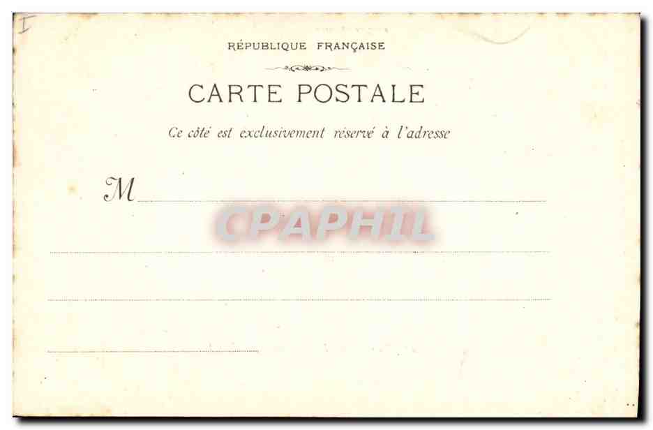 CPA Antony Regnier Vincent & Mireille Musee de Digne  — Verso