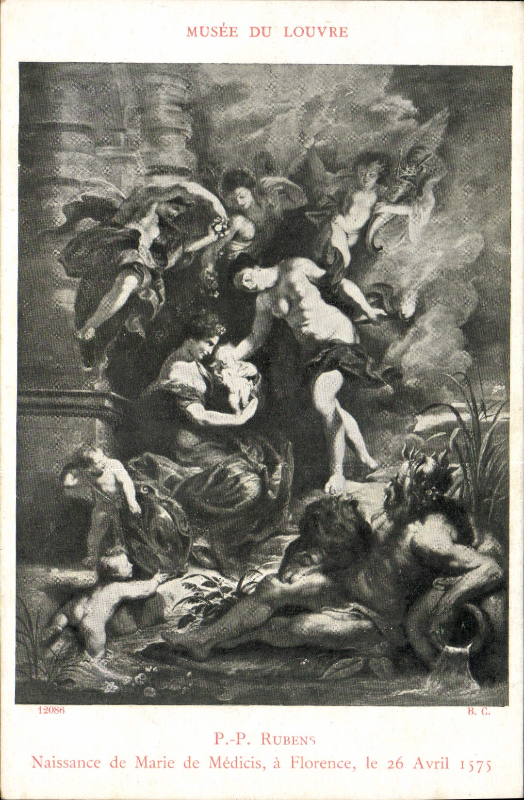 Naissance de Marie de Médicis à Florence — P.-P. Rubens — Musée du Louvre, n° 12086
