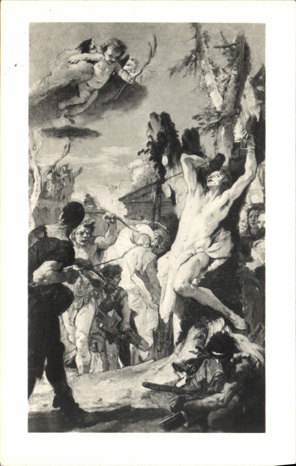 CPA Martyrdom of St Sebastian Cleveland Museum of Art 