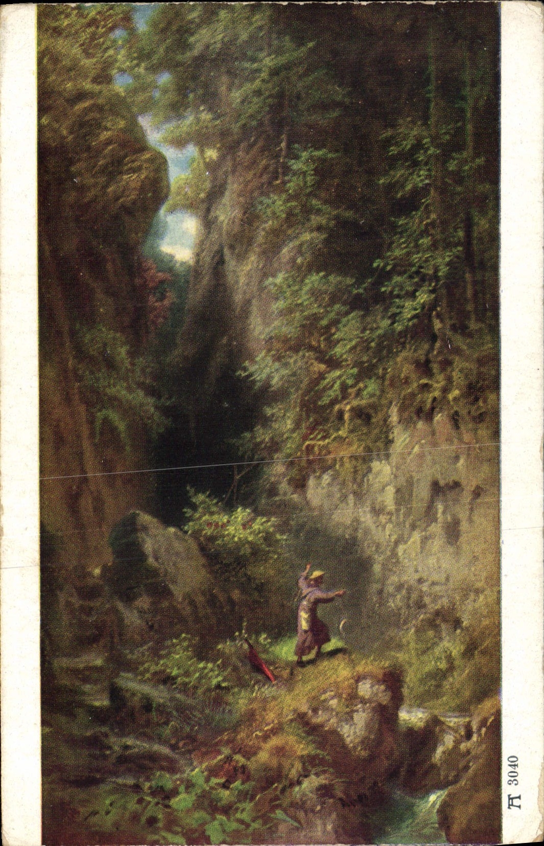 CPA Paysage Gorges 
