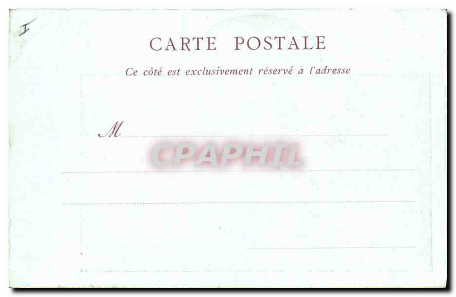 CPA Trois Ages Lavergne  — Rückseite