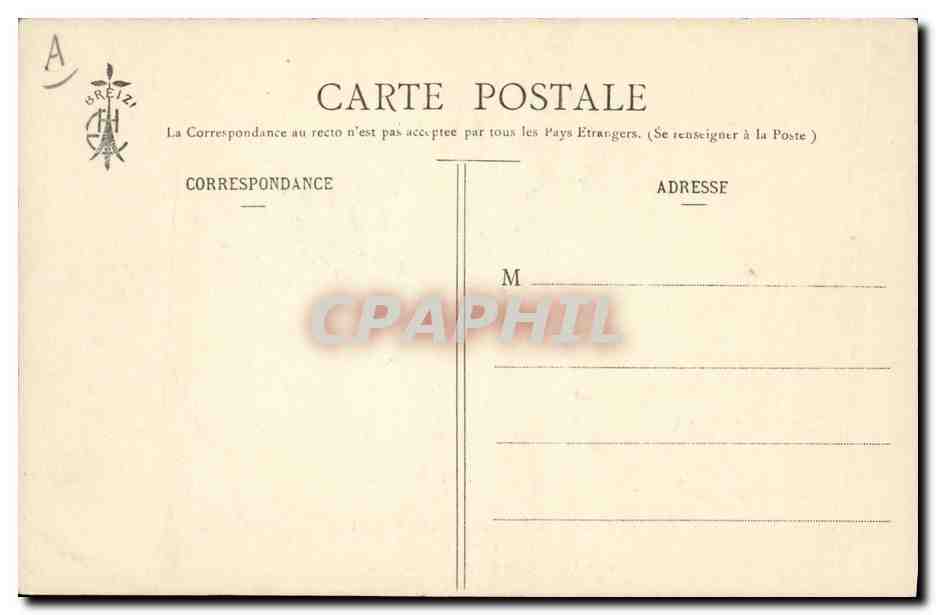 CPA Folklore Botrel Les chansons de Botrel illustrees Les lunettes de grand mere  — Verso