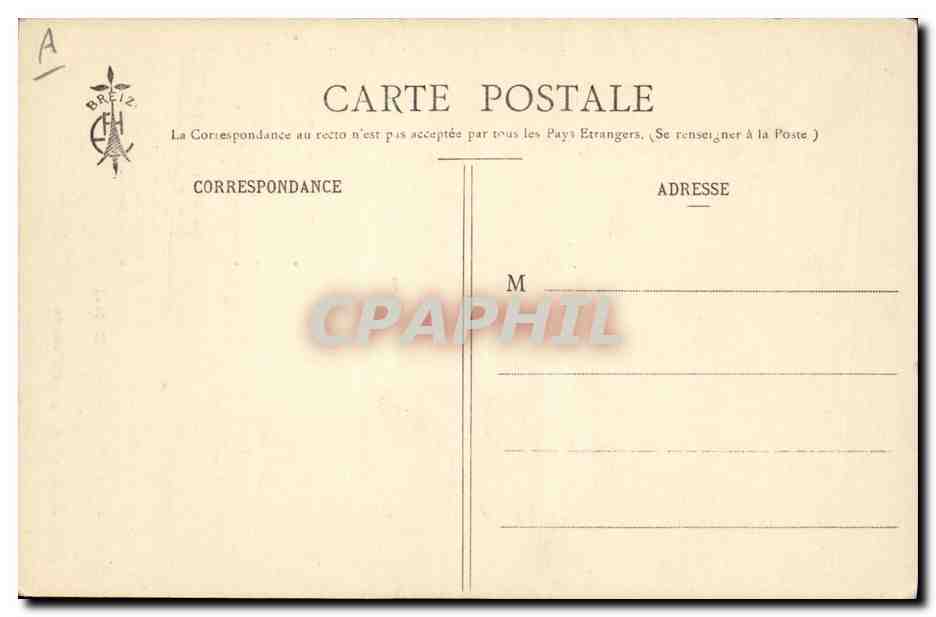 CPA Folklore Botrel Les chansons de Botrel illustrees Les lunettes de grand mere  — Verso
