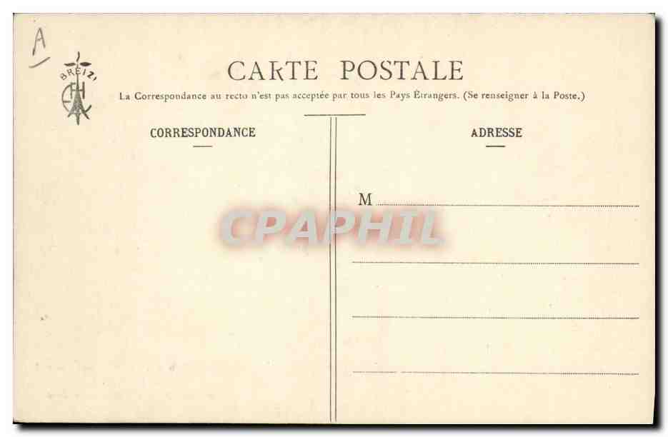 CPA Folklore Botrel Les chansons de Botrel illustrees Les lunettes de grand mere  — Verso