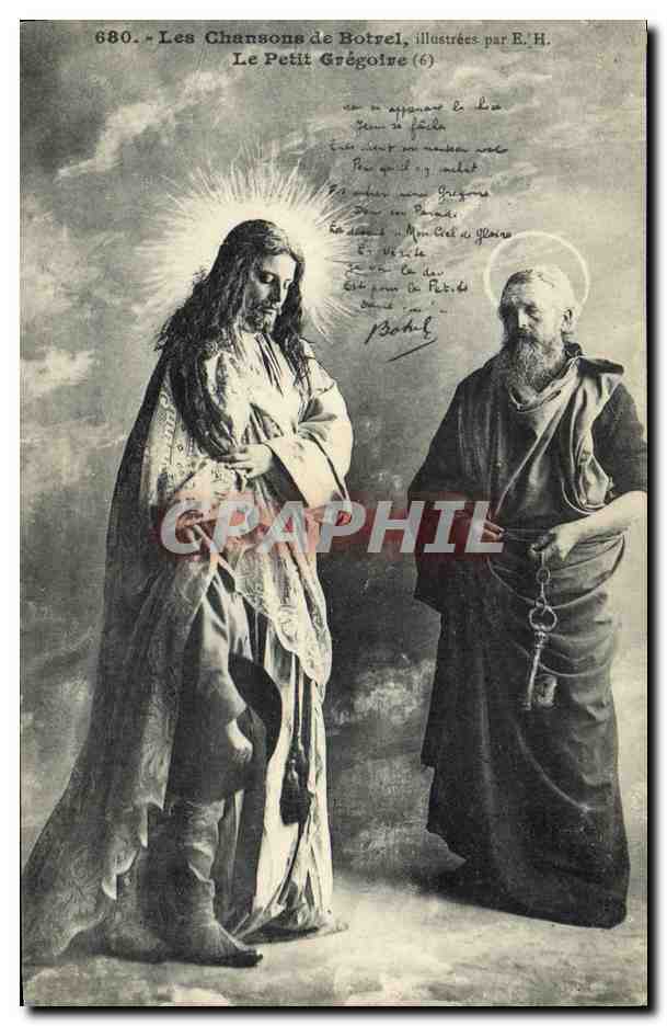 CPA Folklore Botrel Les chansons de Botrel illustrees Le Petit Gregoire 