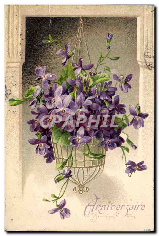 CPA Fantaisie Fleurs 