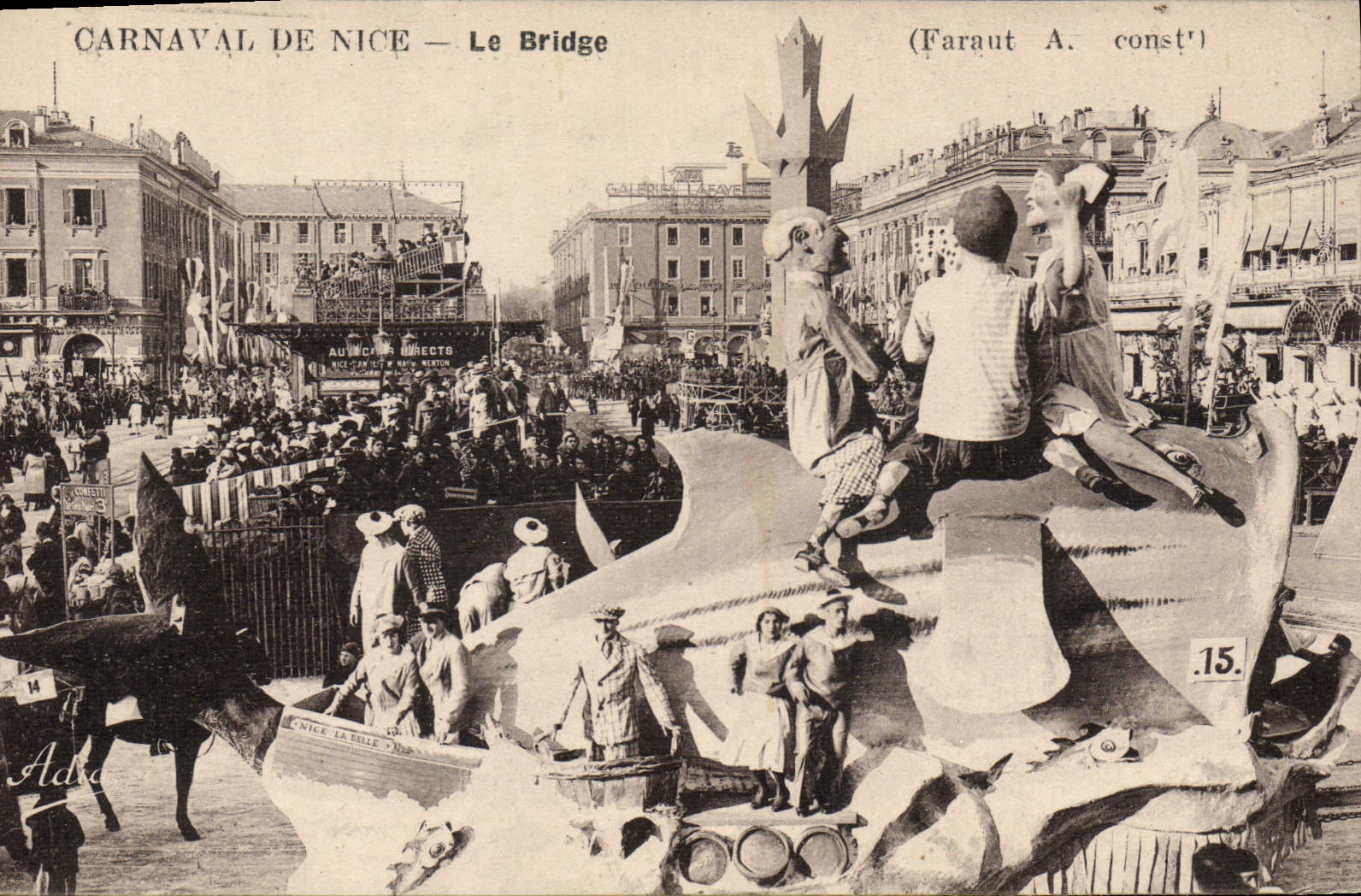 Carnaval de Nice — Le Bridge — (Faraut A. const.) - Recto