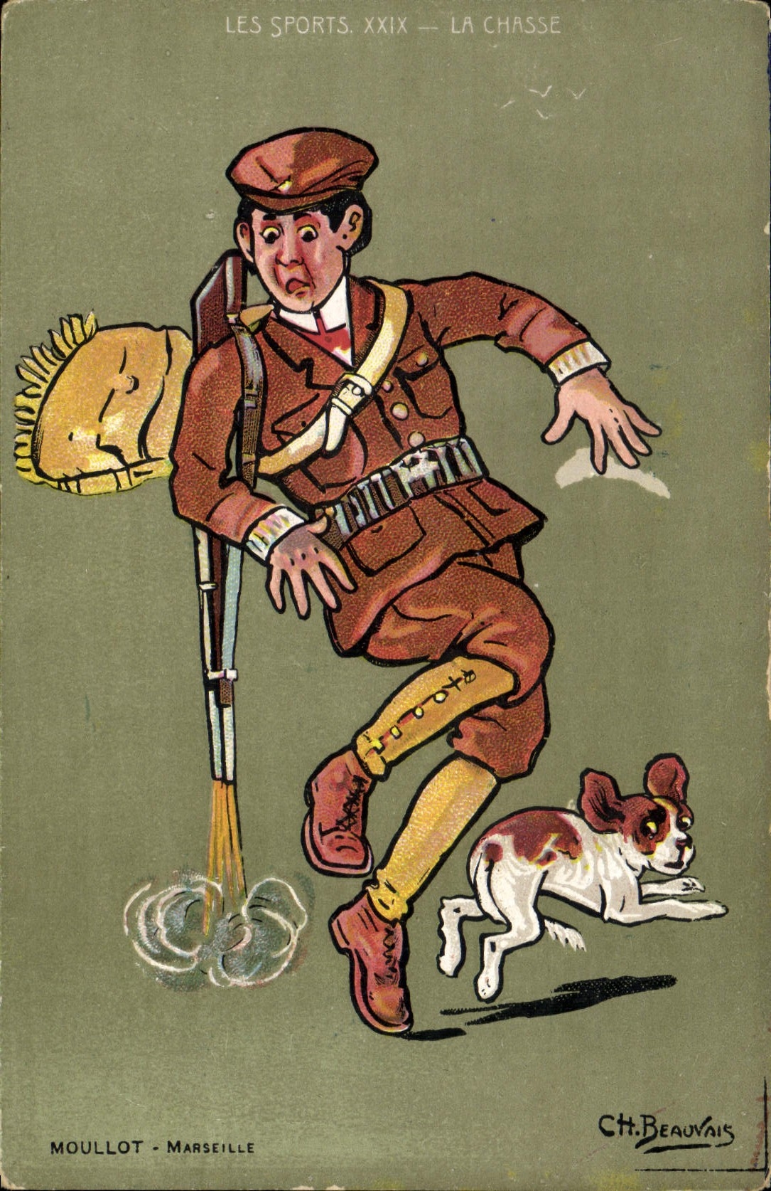 Chasse — Les Sports. XXIX — Moul lot, Marseille
