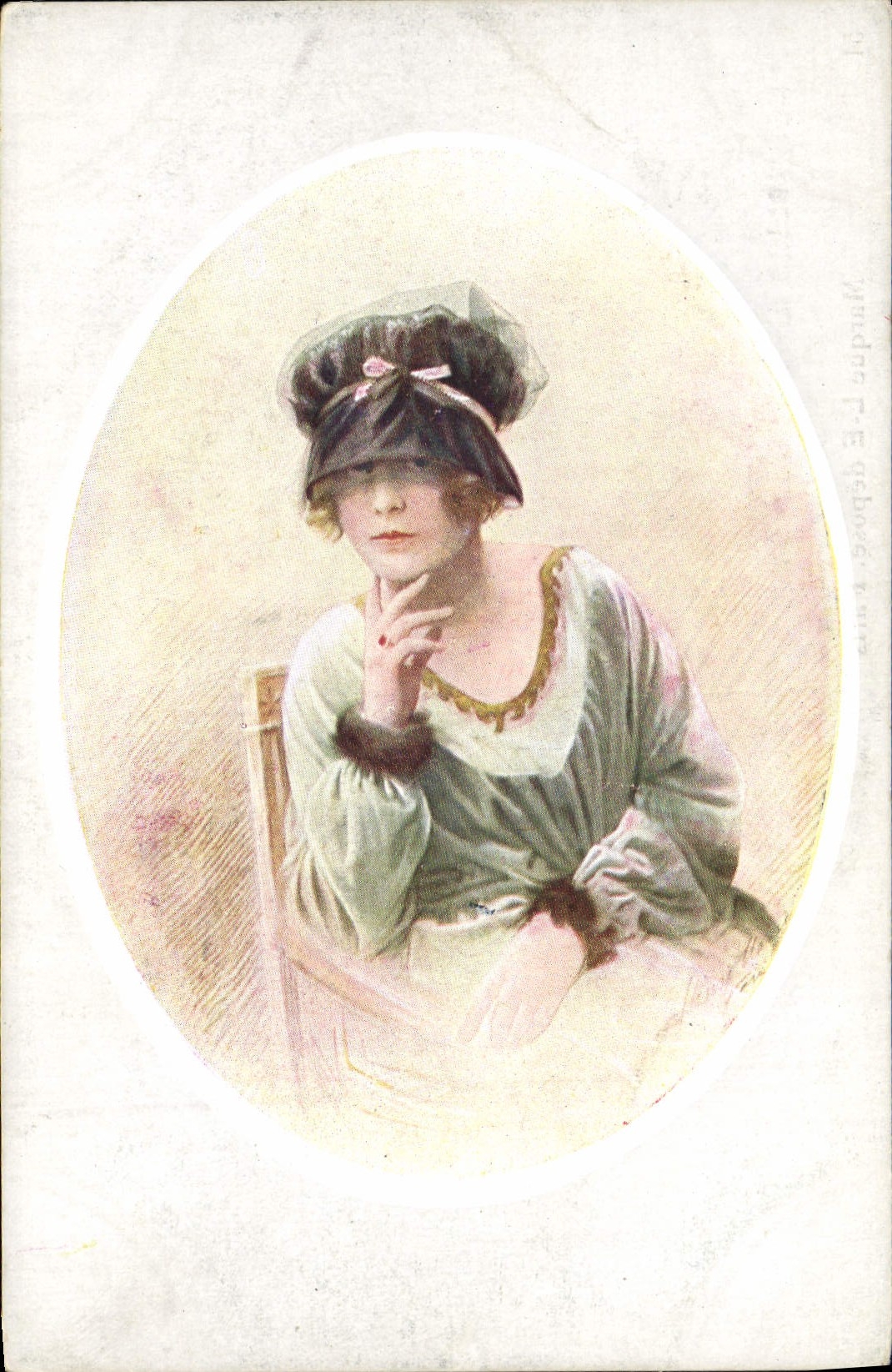CPA Fantaisie Illustrateur Henri Manuel Femme 