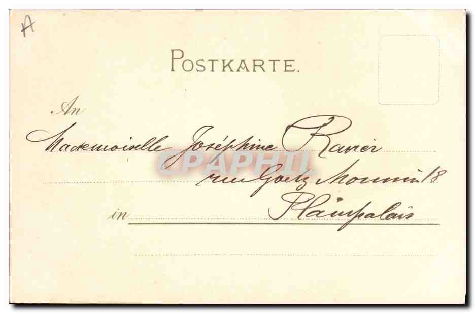 CPA Fantaisie Illustrateur Femme  — Rückseite