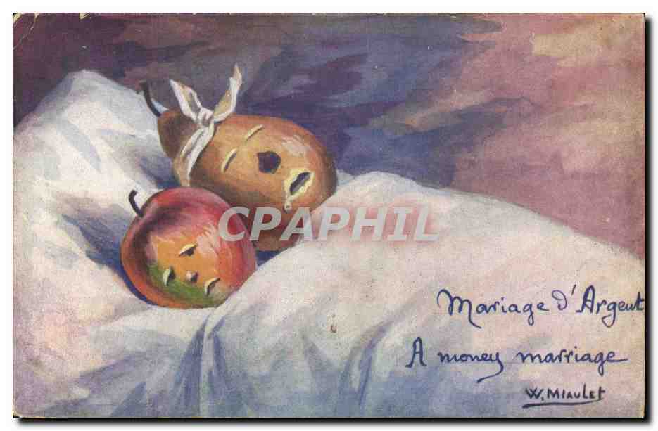 CPA Fantaisie Illustrateur Citrouilles 