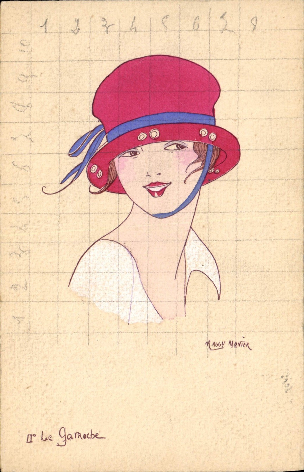 CPA Fantaisie Illustrateur Femme Le Gavroche 