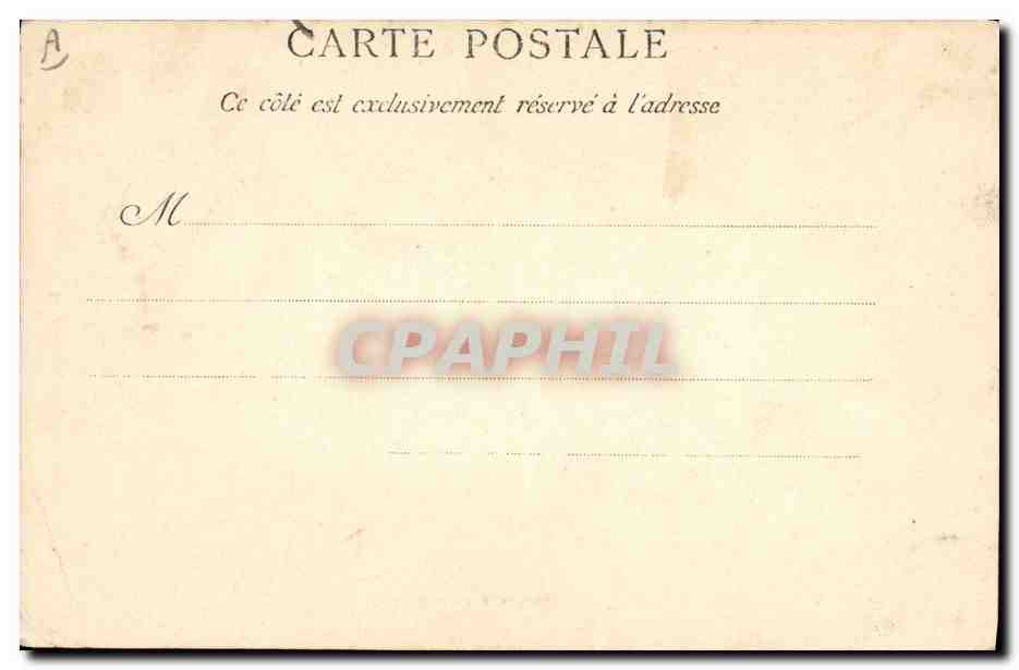 CPA Cirque Au bord de la mer Abordage  — Rückseite