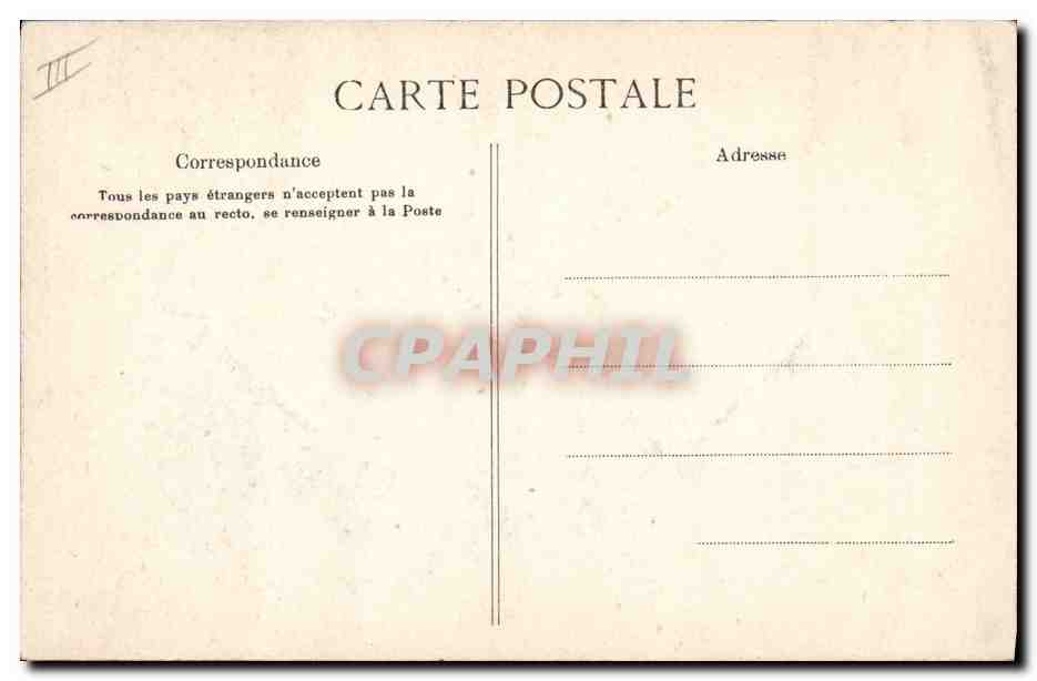 CPA Morlaix Le Kiosque et le viaduc vue prise de l'hotel de ville  — Verso