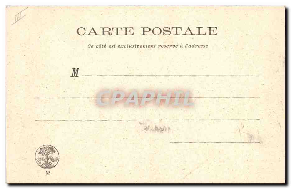 CPA Kiosque de la musique Sur le boulevard Orleans  — Verso
