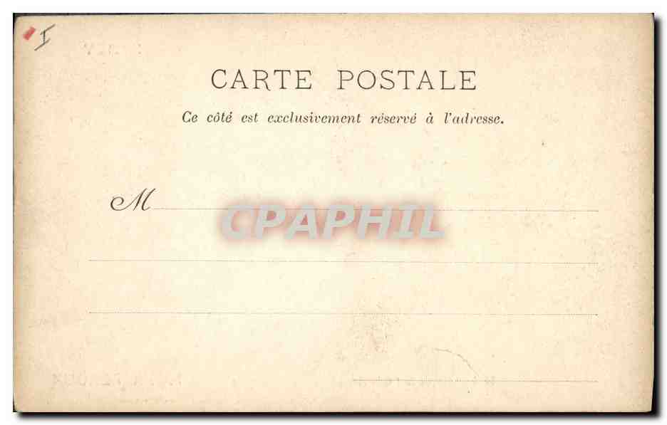 CPA Kiosque de la Pepiniere Nancy Moka Leroux  — Verso