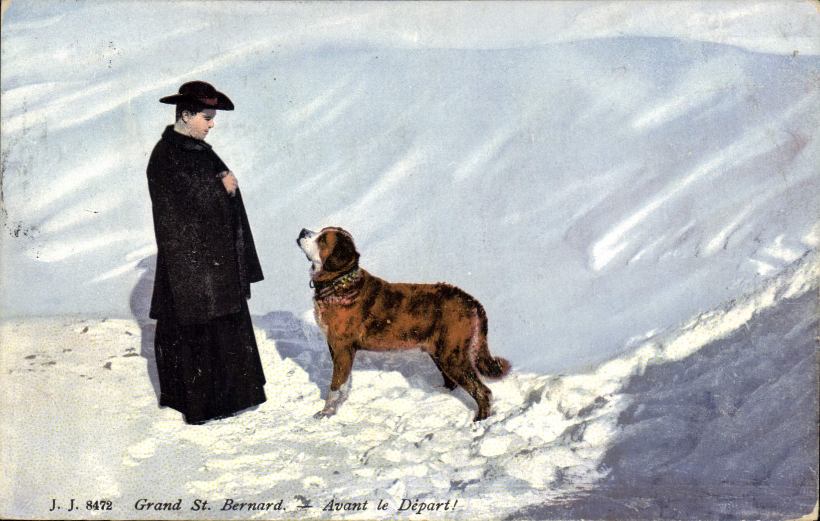 Grand St. Bernard — Avant le Départ! — J. J. 8472