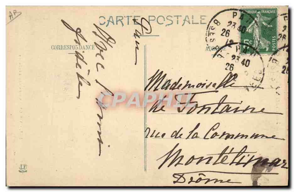 CPA Chien Chiens des Pyrenees Viscos  — Verso