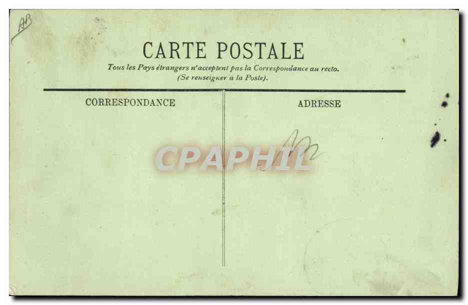 CPA Chien Chiens de montagne Lourdes  — Verso
