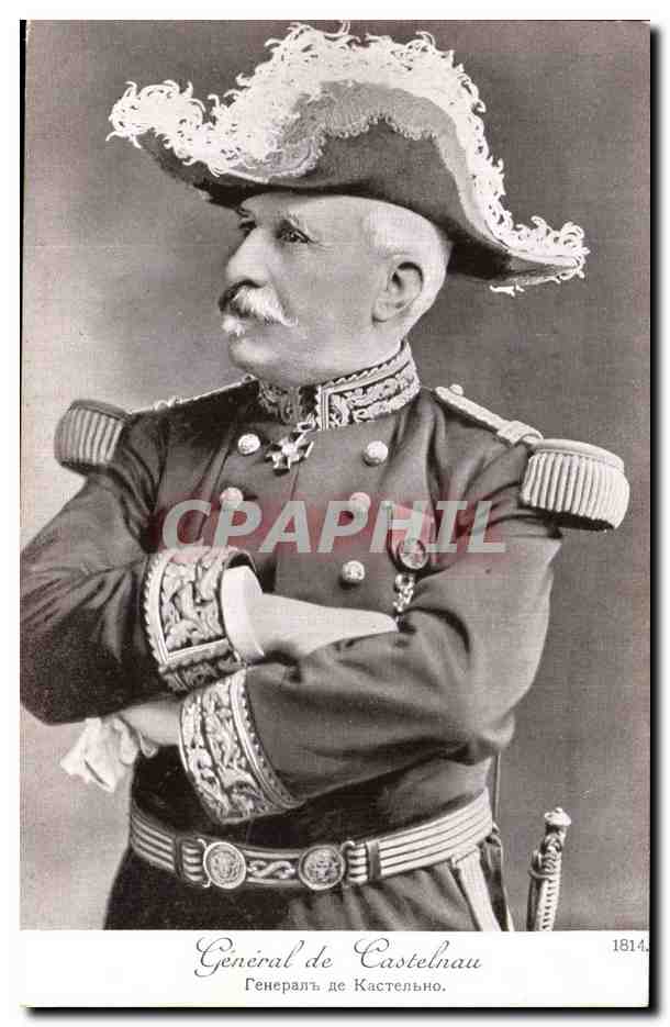CPA Militaria General de Castelnau 