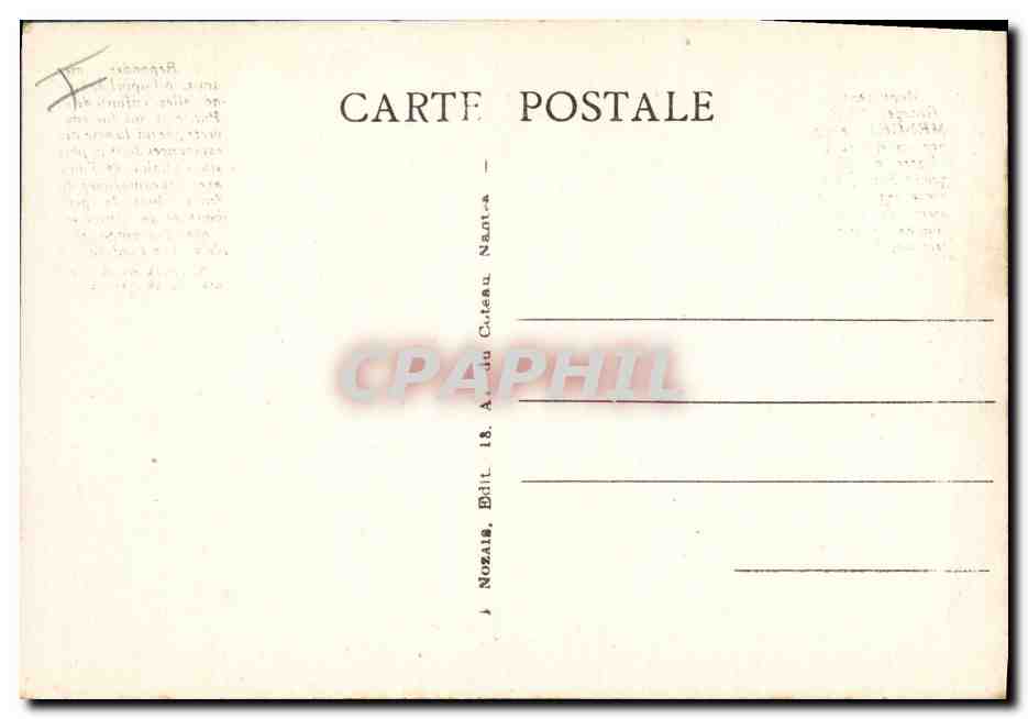 CPA Militaria Georges Clemenceau  — Rückseite