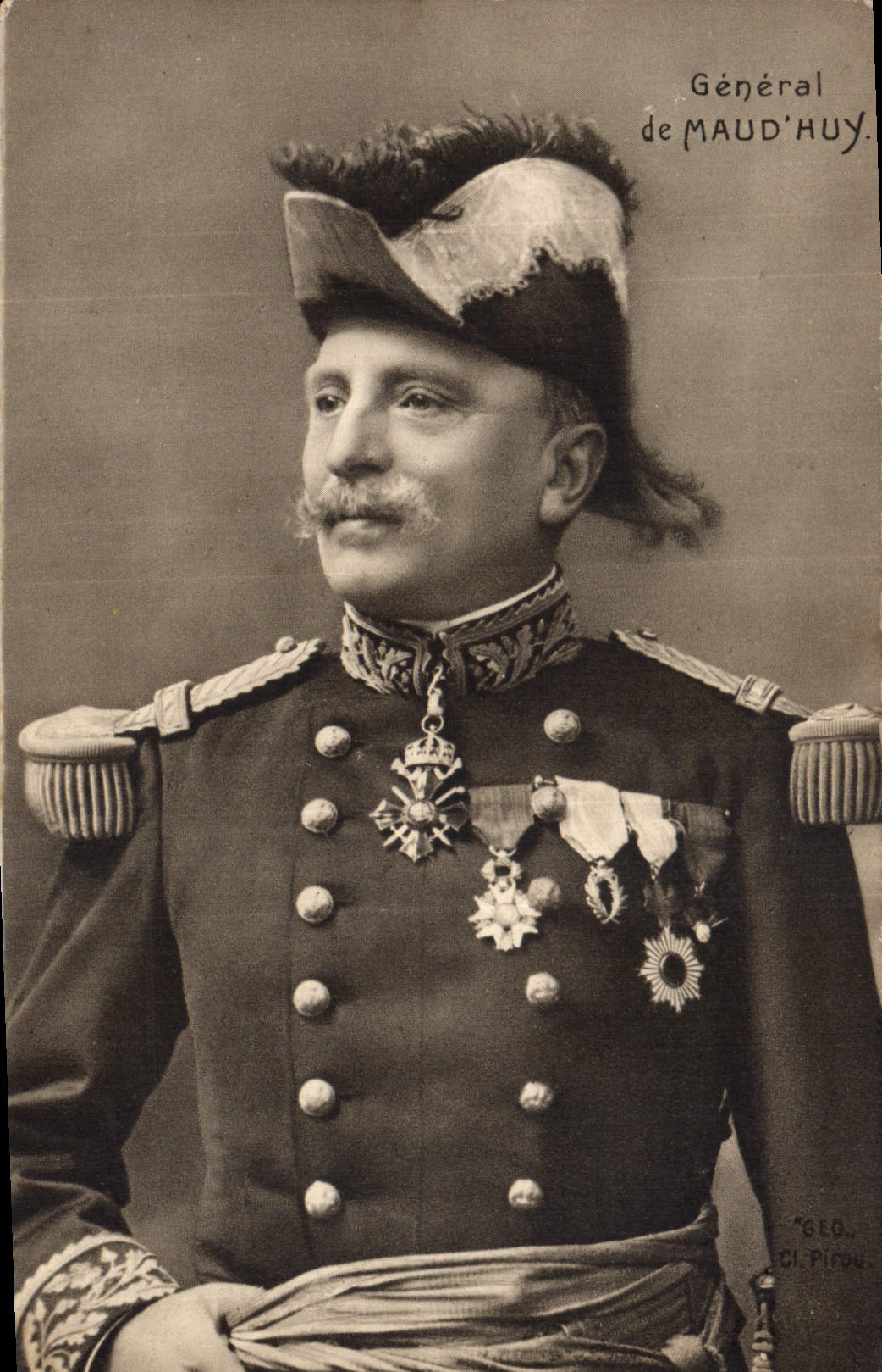 CPA Militaria General de Maud'Huy 