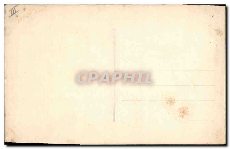 CPA Militaria General de Maud'Huy  — Verso