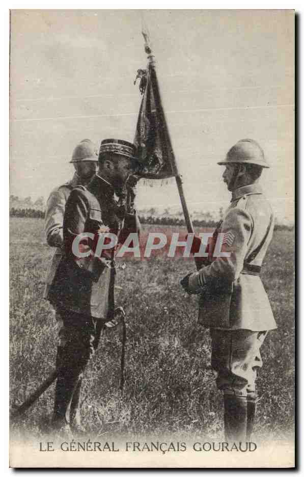 CPA Militaria Le General Francais Gouraud 