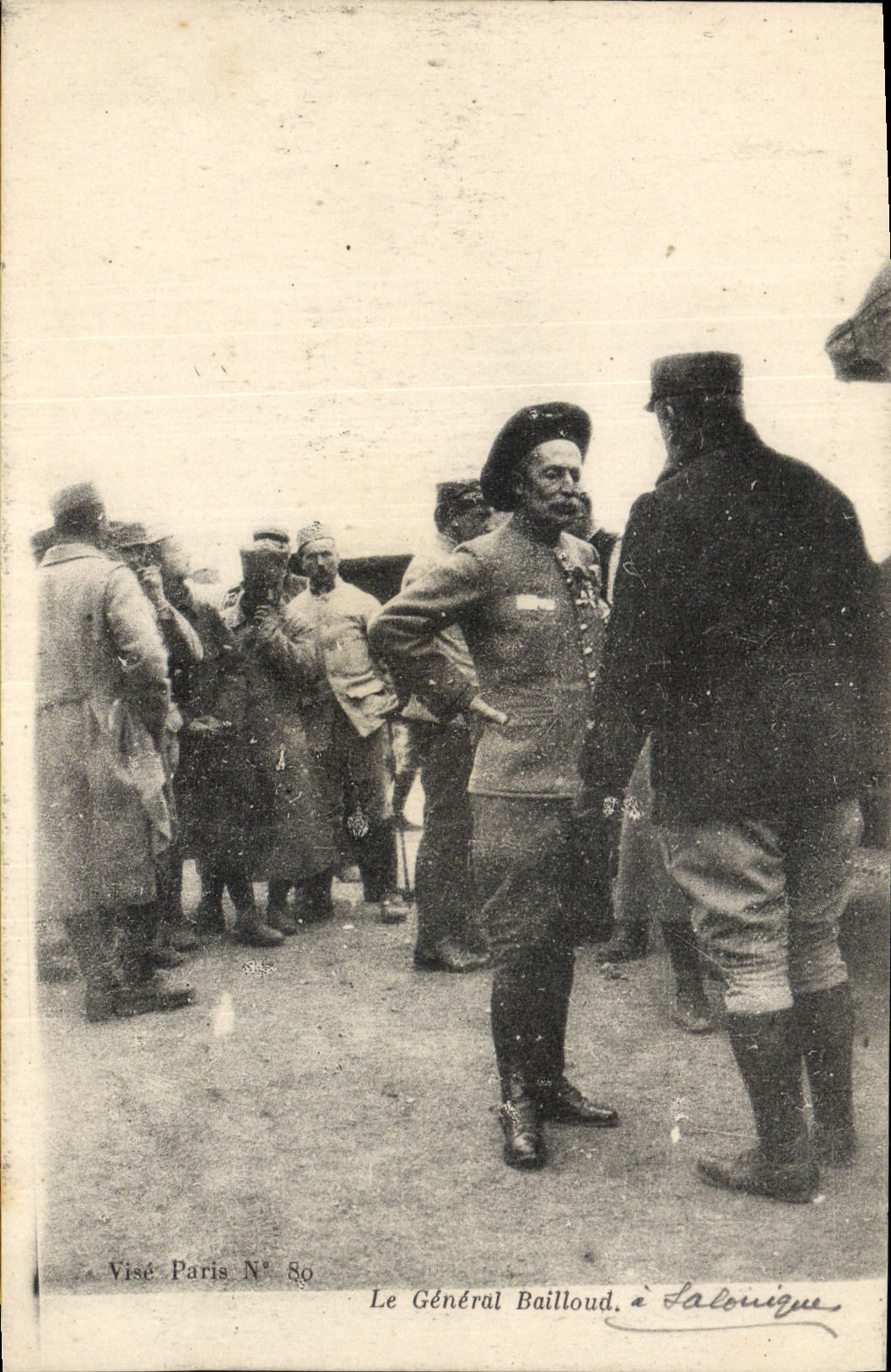 CPA Militaria Le General Baillaud 