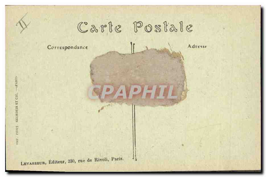 CPA Militaria Le General Baillaud  — Rückseite