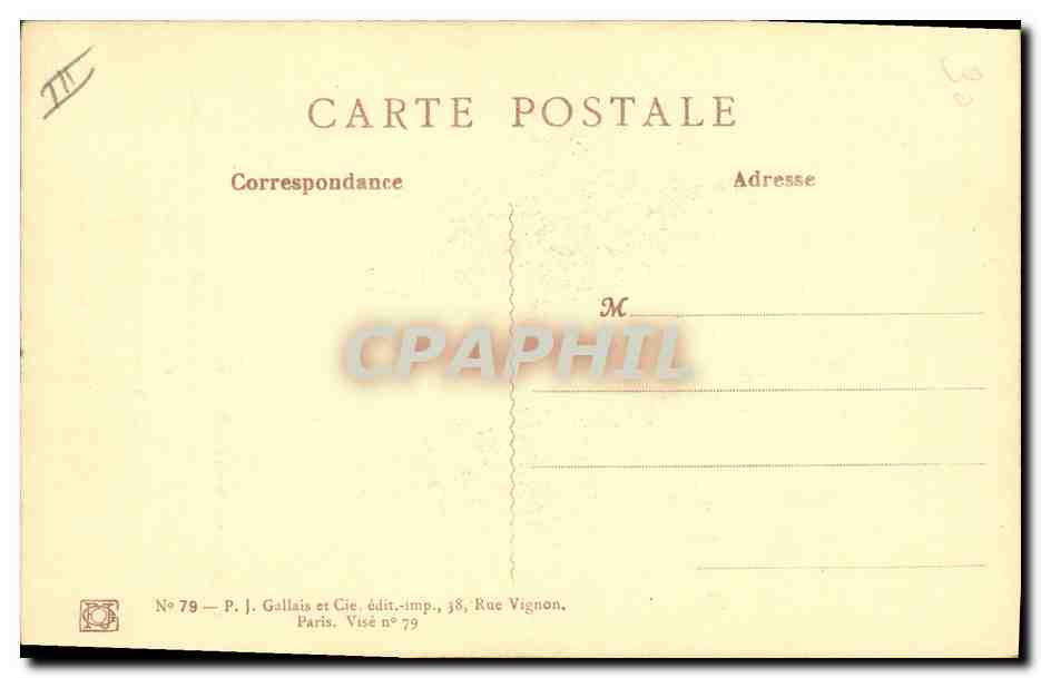 CPA Militaria Maurice Neumont Folie sadique  — Verso