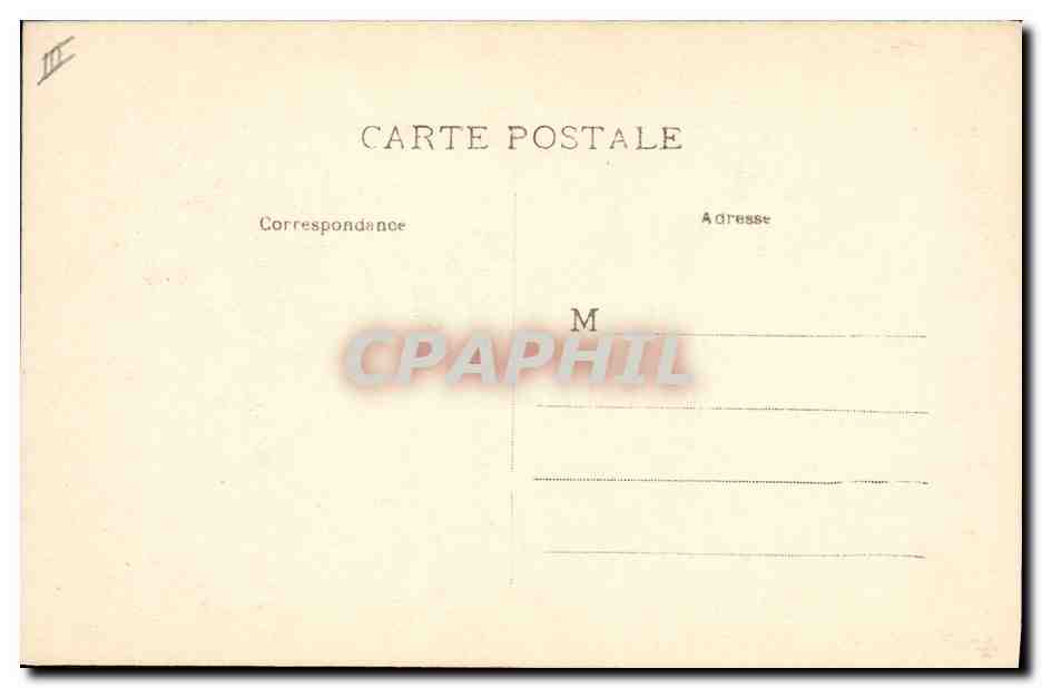 CPA Militaria Au large Squelette  — Rückseite