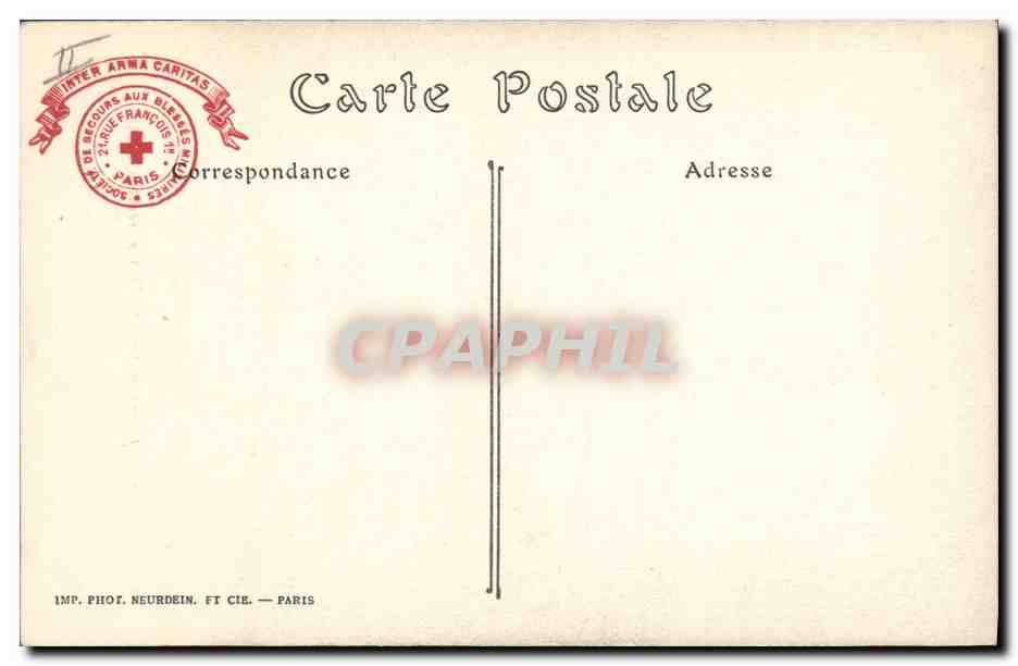 CPA Militaria Une nuit dans la tranchee 23 novembre 1914  — Verso