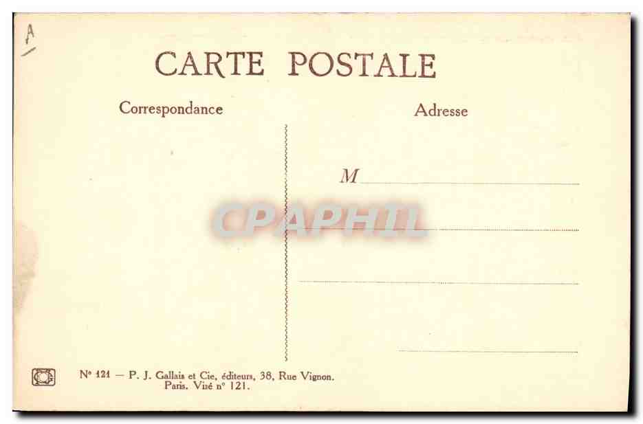CPA Militaria Peints par eux memes Les fils du commandant jouent a la guerre  — Verso