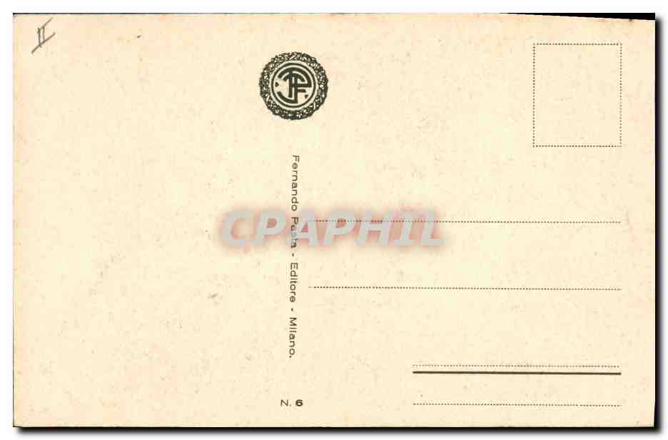 CPA Militaria Au Nord de Monte Coston  — Rückseite