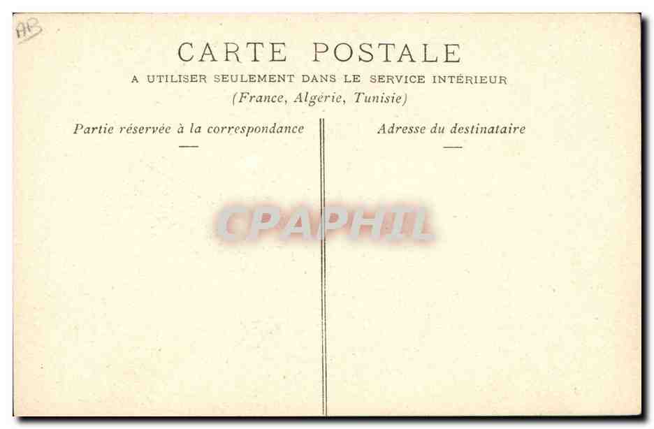 CPA Militaria Officier a cheval  — Rückseite