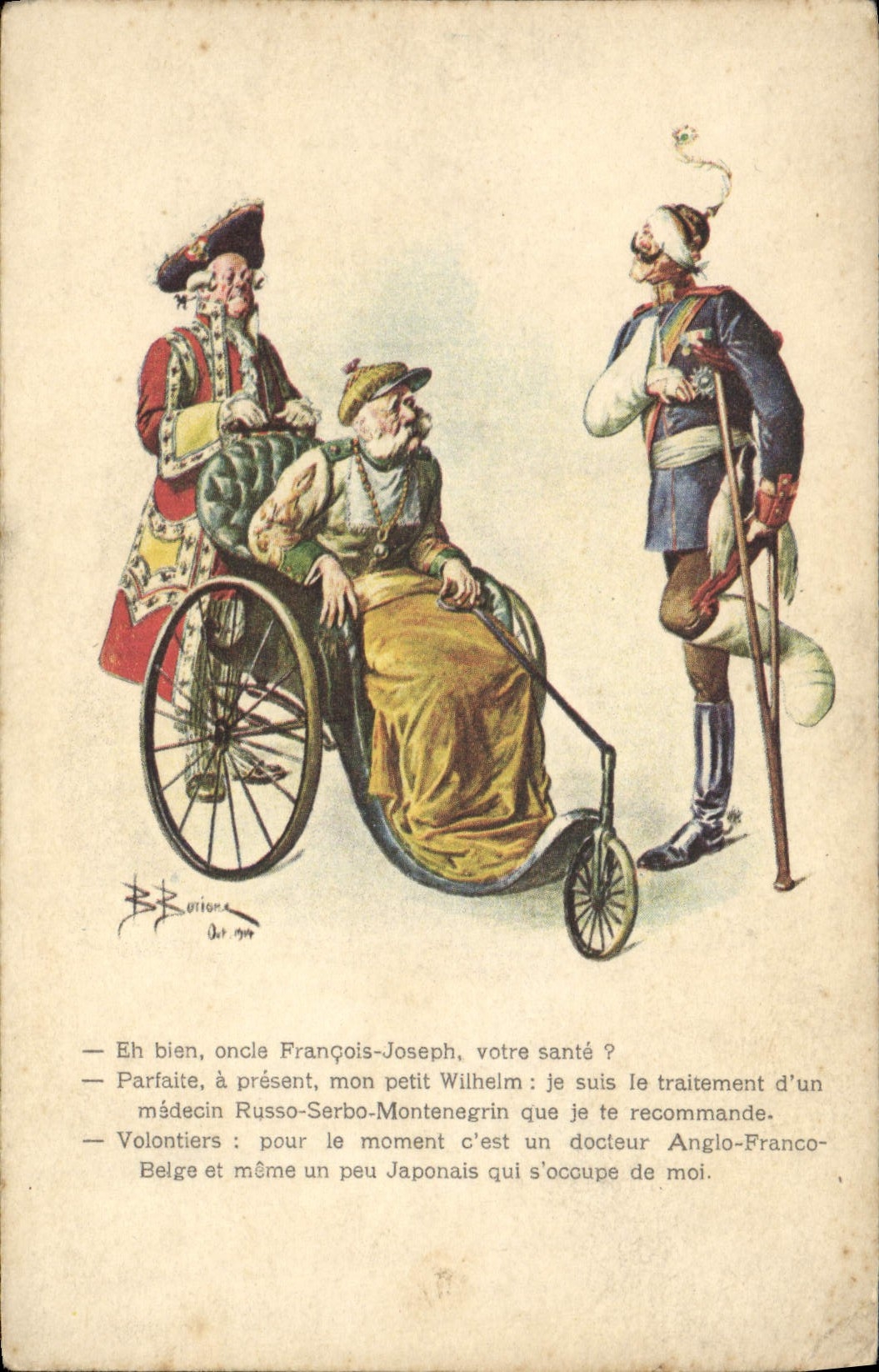 CPA Militaria Francois Joseph 