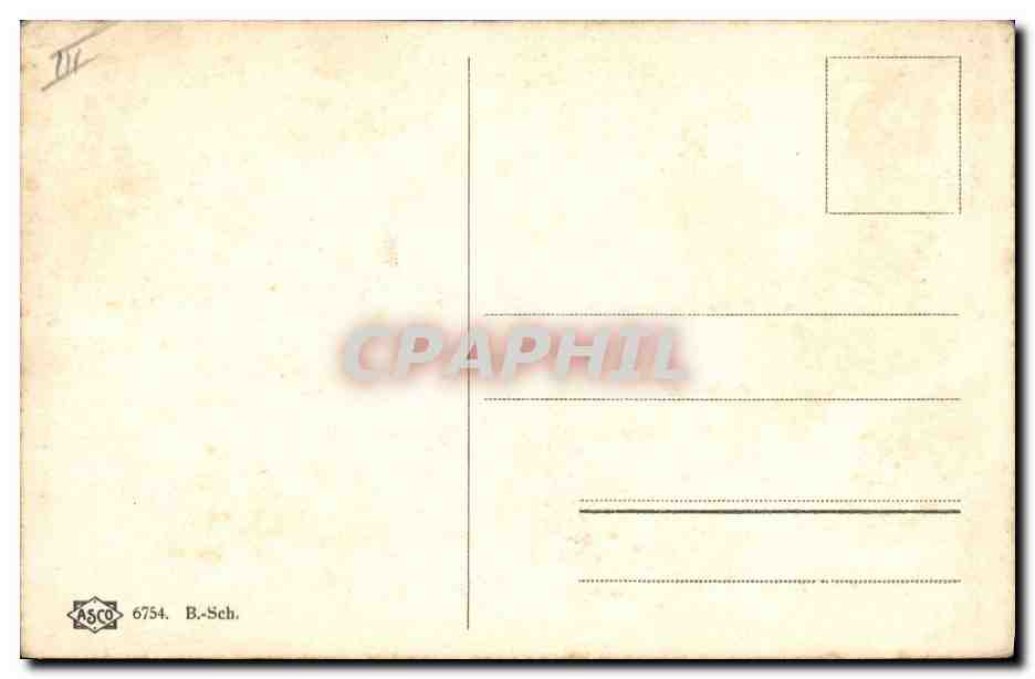 CPA Militaria Officier  — Rückseite