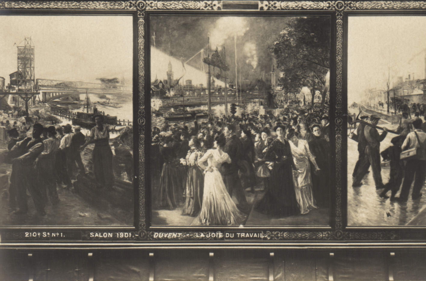 CPA Salon 1901 Duvent La joie du travail 