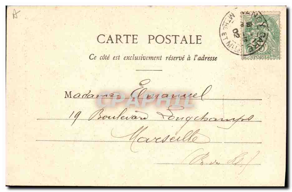 CPA Folklore Botrel Les chansons de Botrel illustrees Pierre qui roule  — Verso