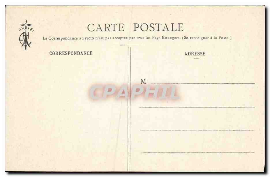 CPA Folklore Botrel Les chansons de Botrel illustrees Les filles de chez nous Quimper  — Verso